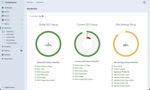 SEOmatic Dashboard