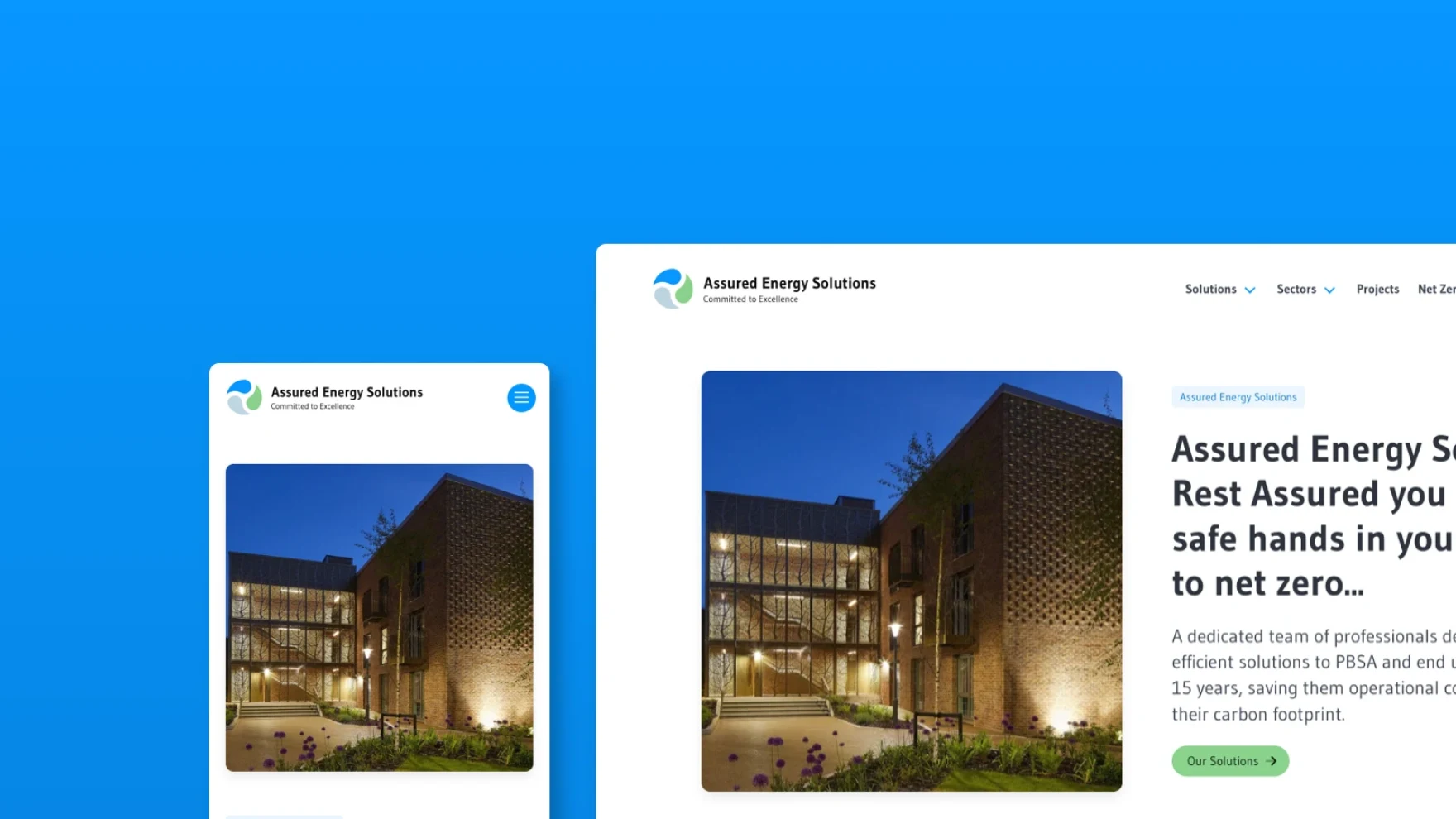 Assured Energy Solutions screens